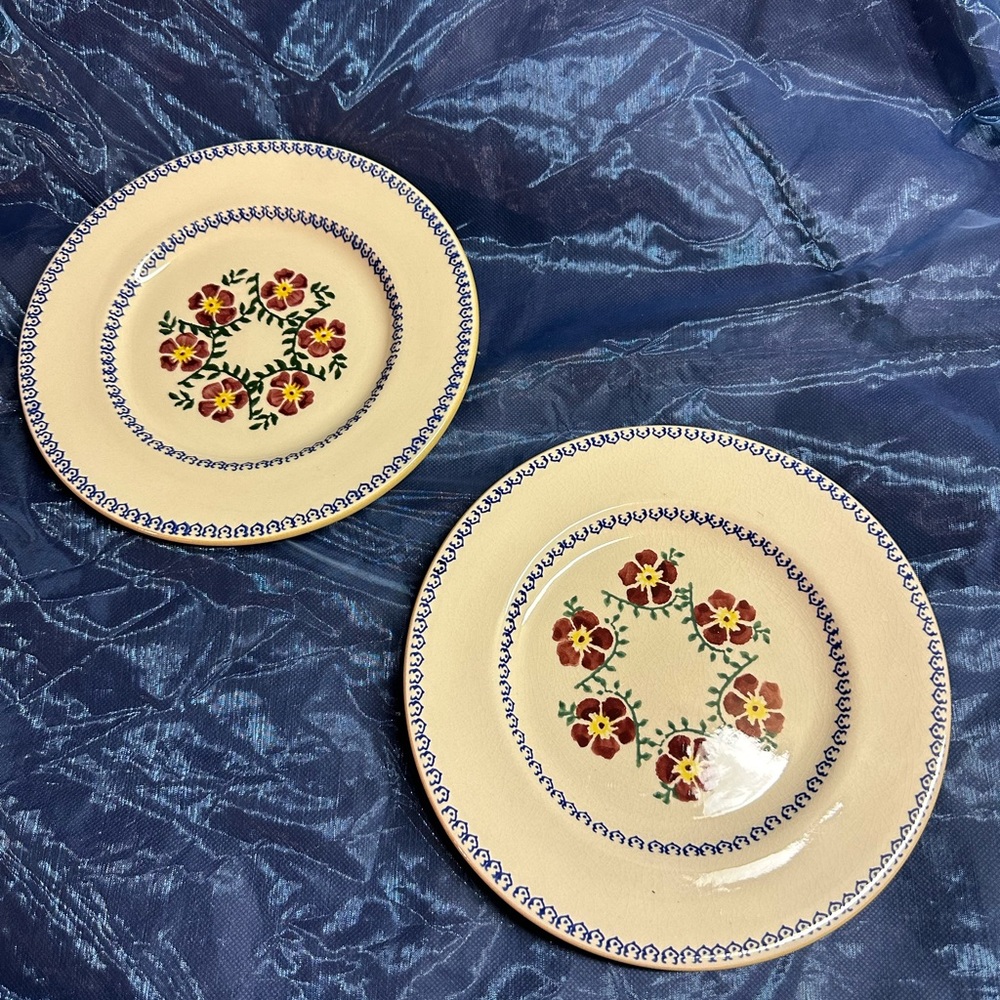 Nichlolas Mosse Pottery Dinner Plates (Two)